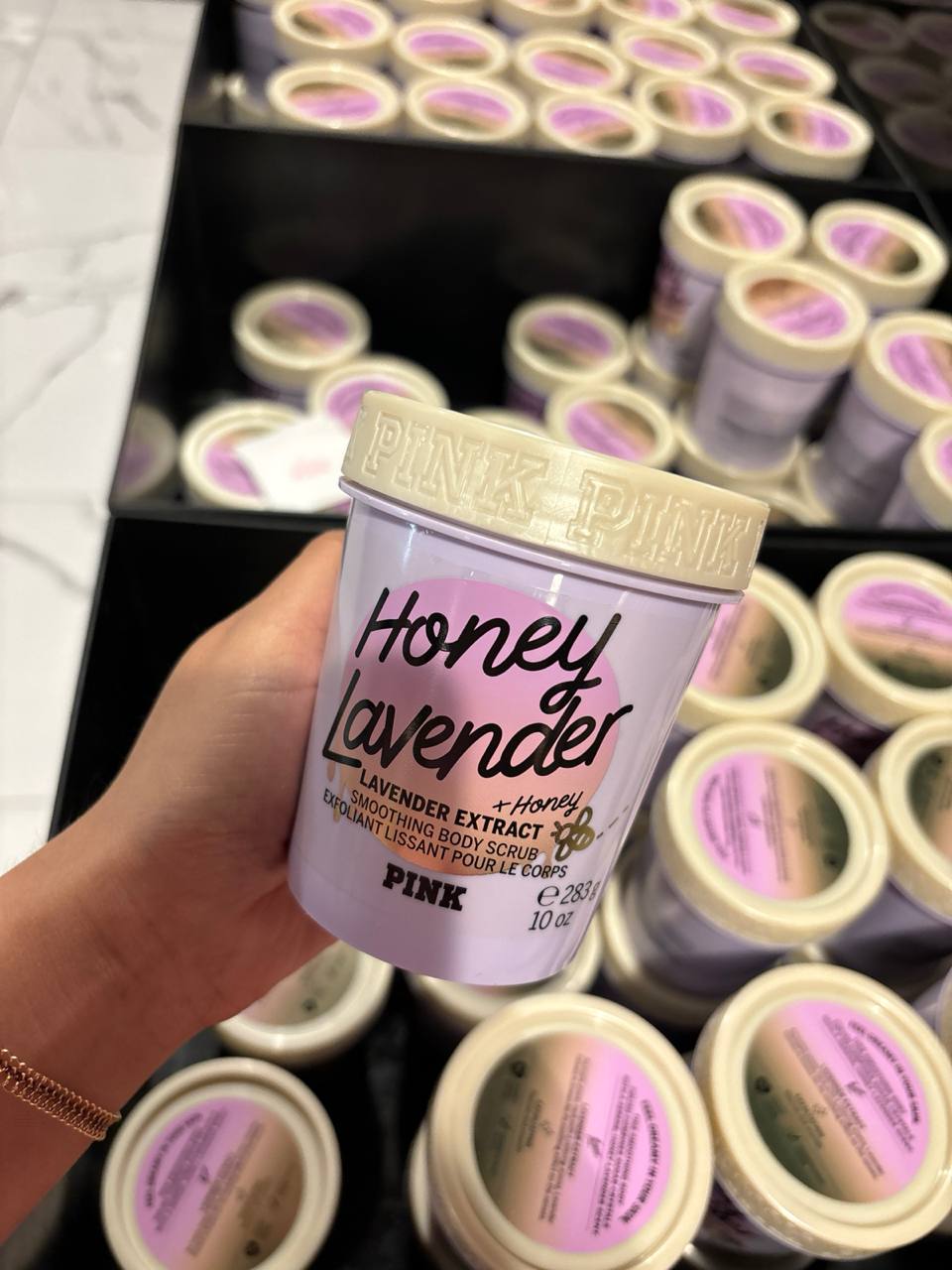 Exfoliante Honey lavender PINK 283g