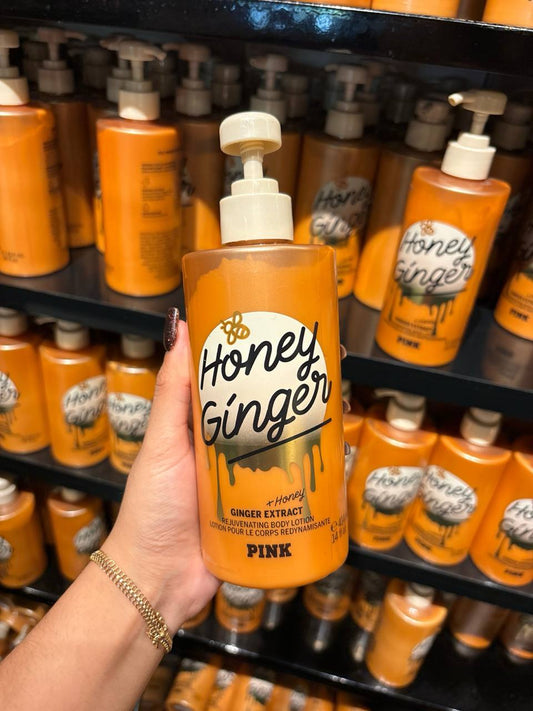 Locion Honey ginger PINK 414 ml