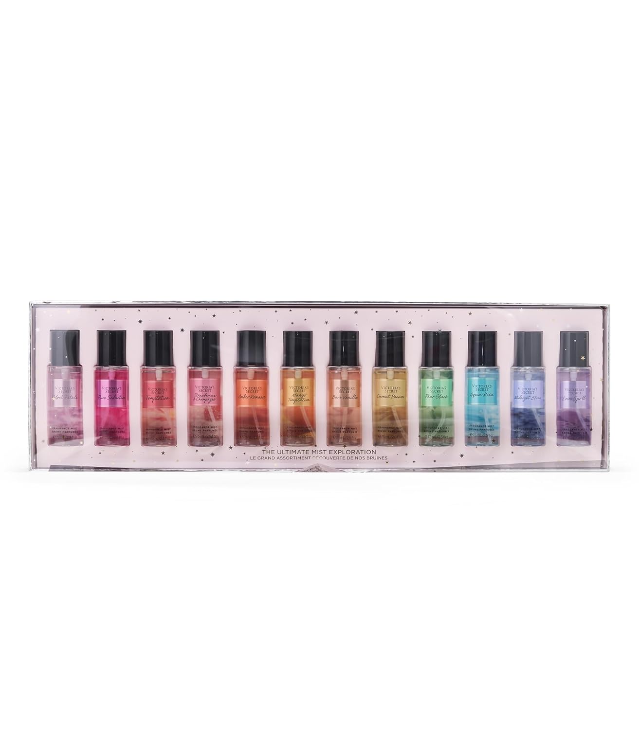 Set 12 mists Victorias secret 75ml