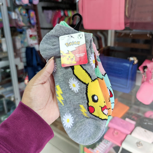 3 pares calcetas Pokémon 36-41 eur