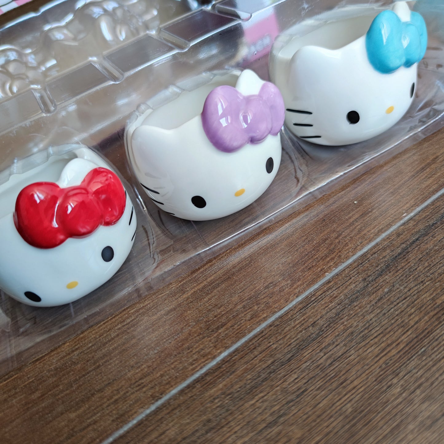 Set 4 mini tacitas Hello Kitty Sanrio