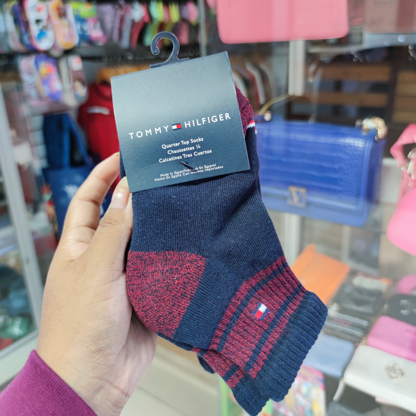 3 pares Calcetas Tommy Hilfiger niño talla 4/7 años