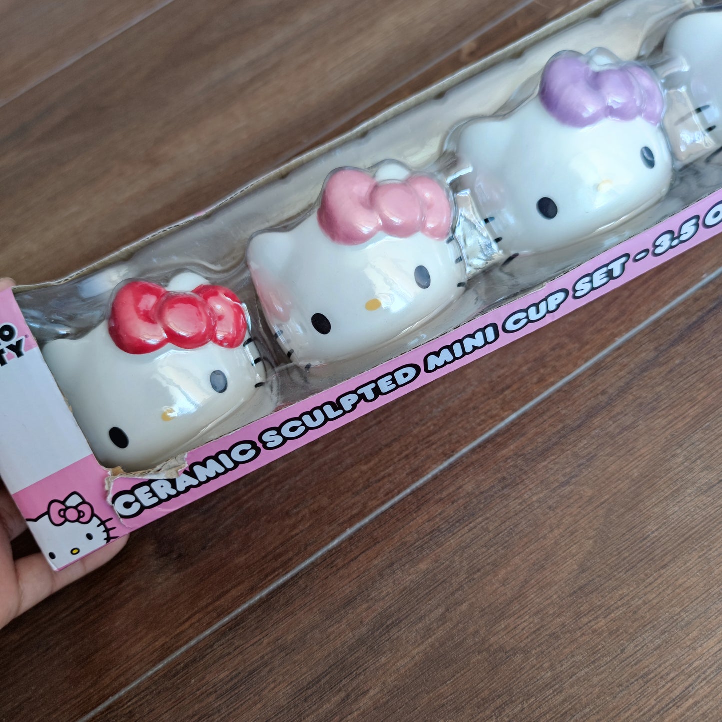 Set 4 mini tacitas Hello Kitty Sanrio