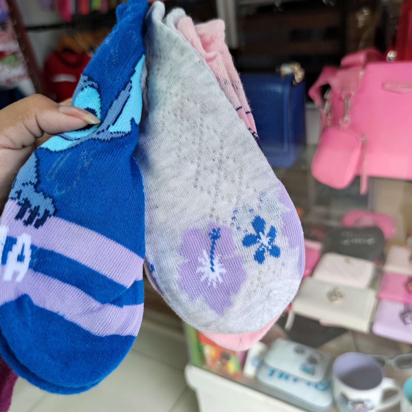 3 pares calcetas Stitch Disney 36-41 eur