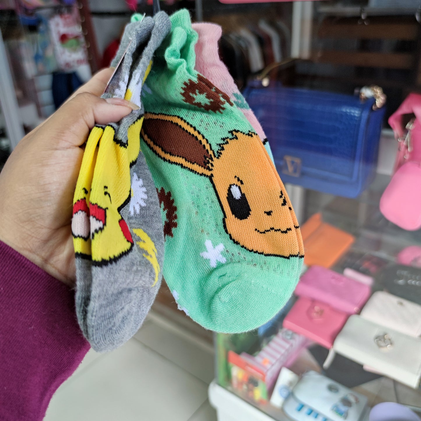 3 pares calcetas Pokémon 36-41 eur
