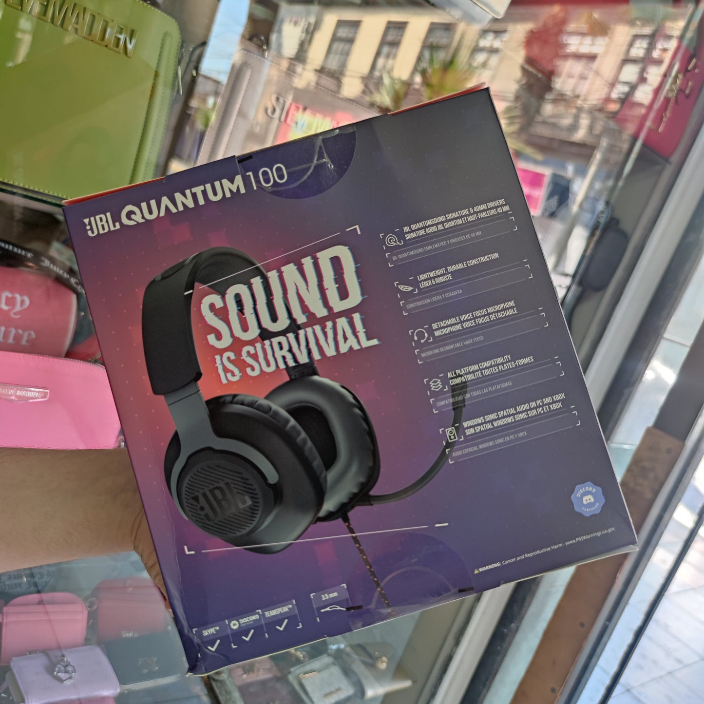 Audífonos JBL Quantum 100