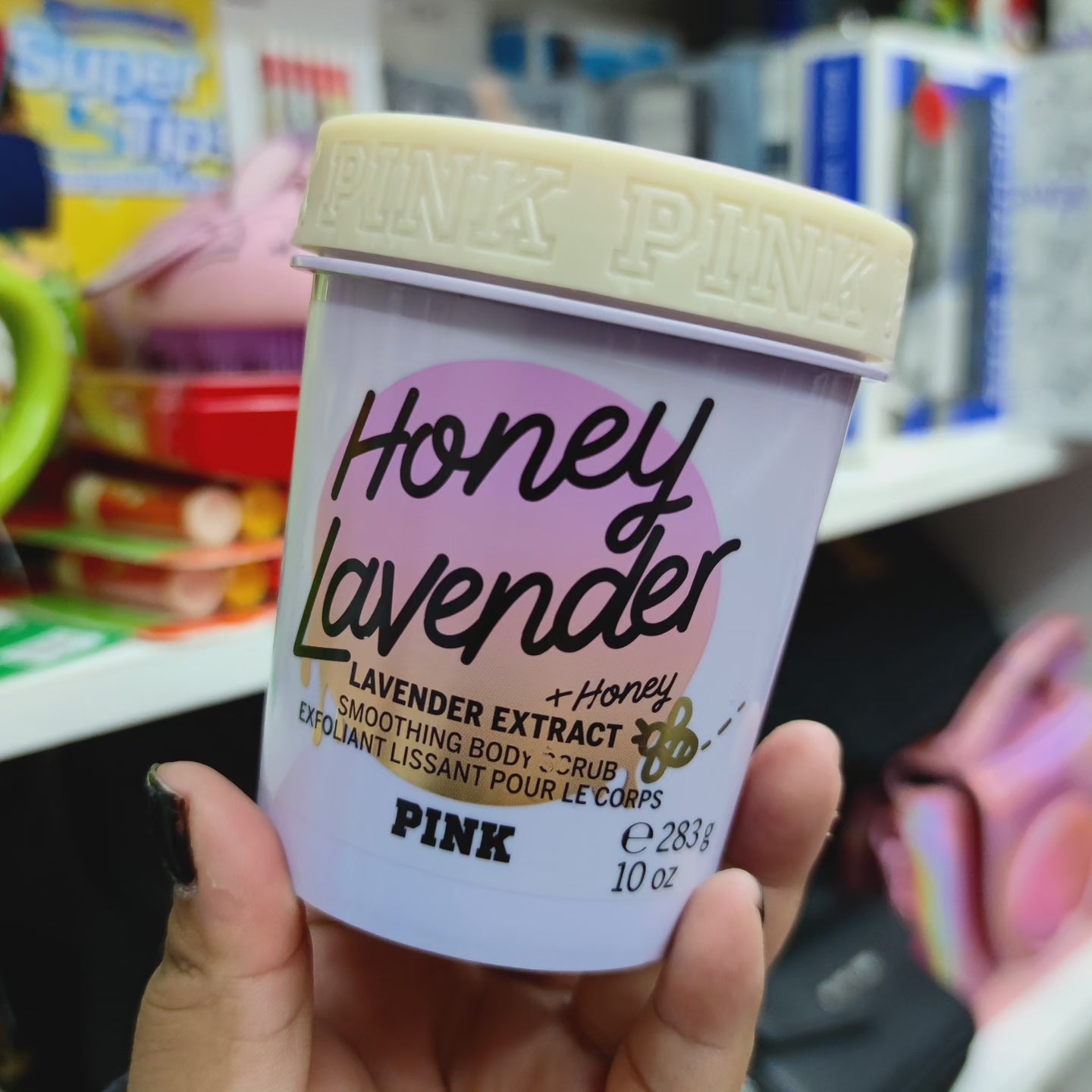 Exfoliante Honey lavender PINK 283g