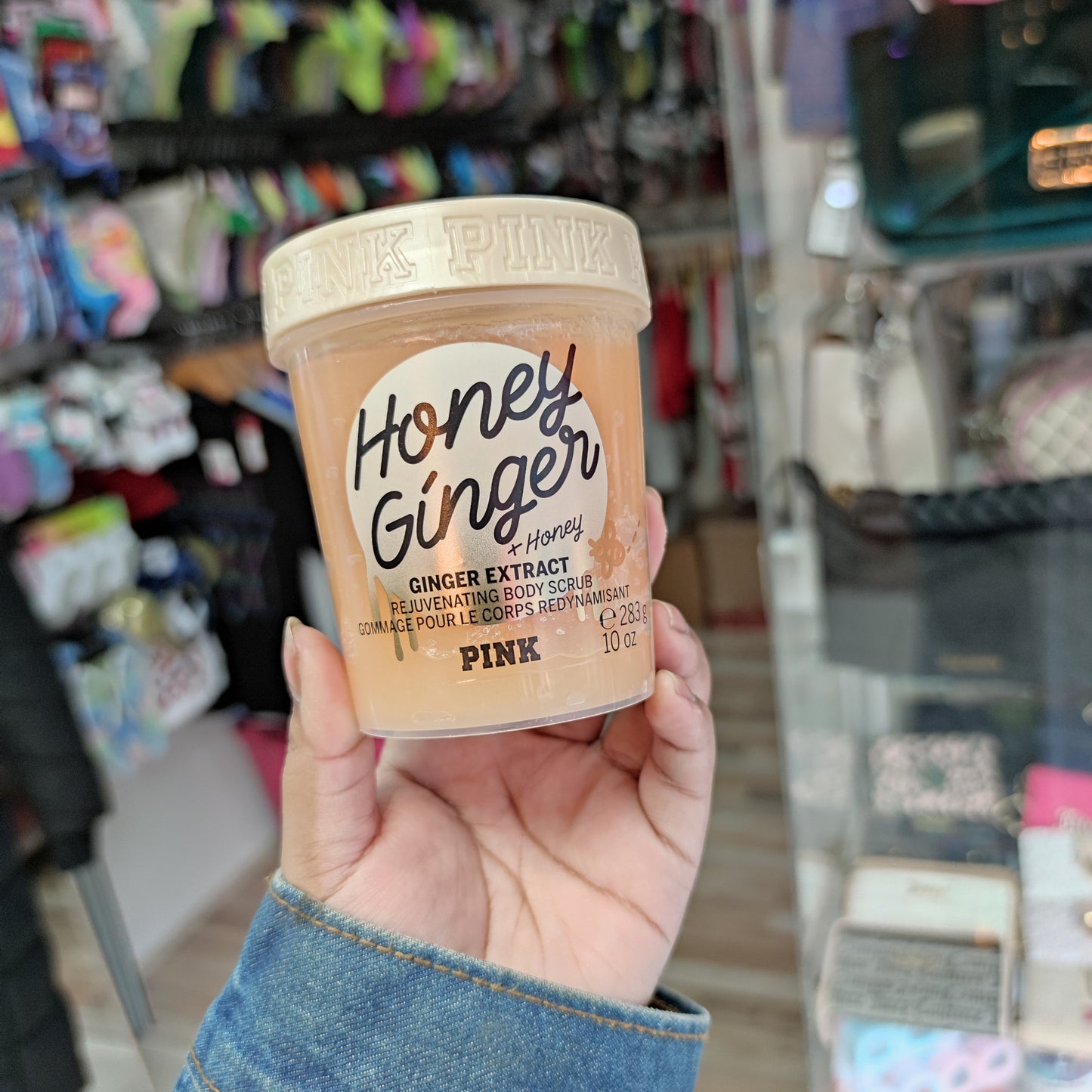 Exfoliante honey ginger PINK 283g