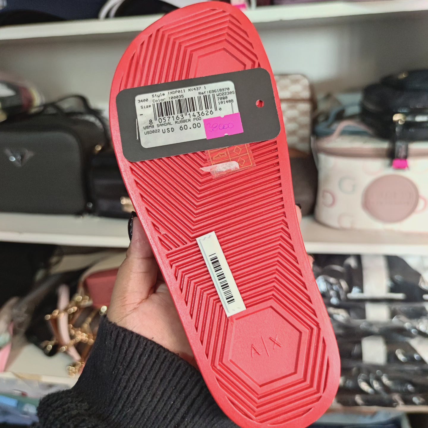 Sandalias Armani exchange talla 38