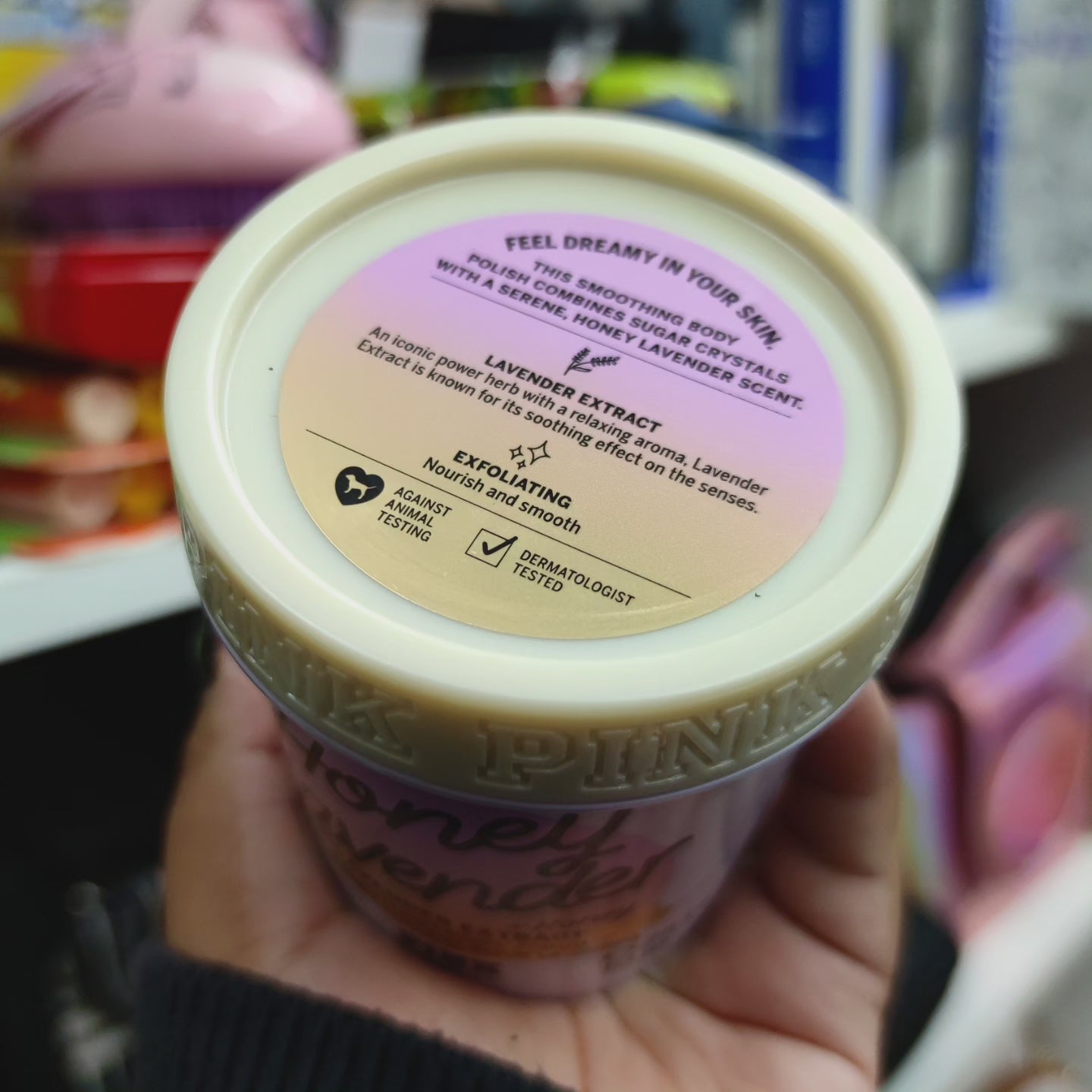 Exfoliante Honey lavender PINK 283g