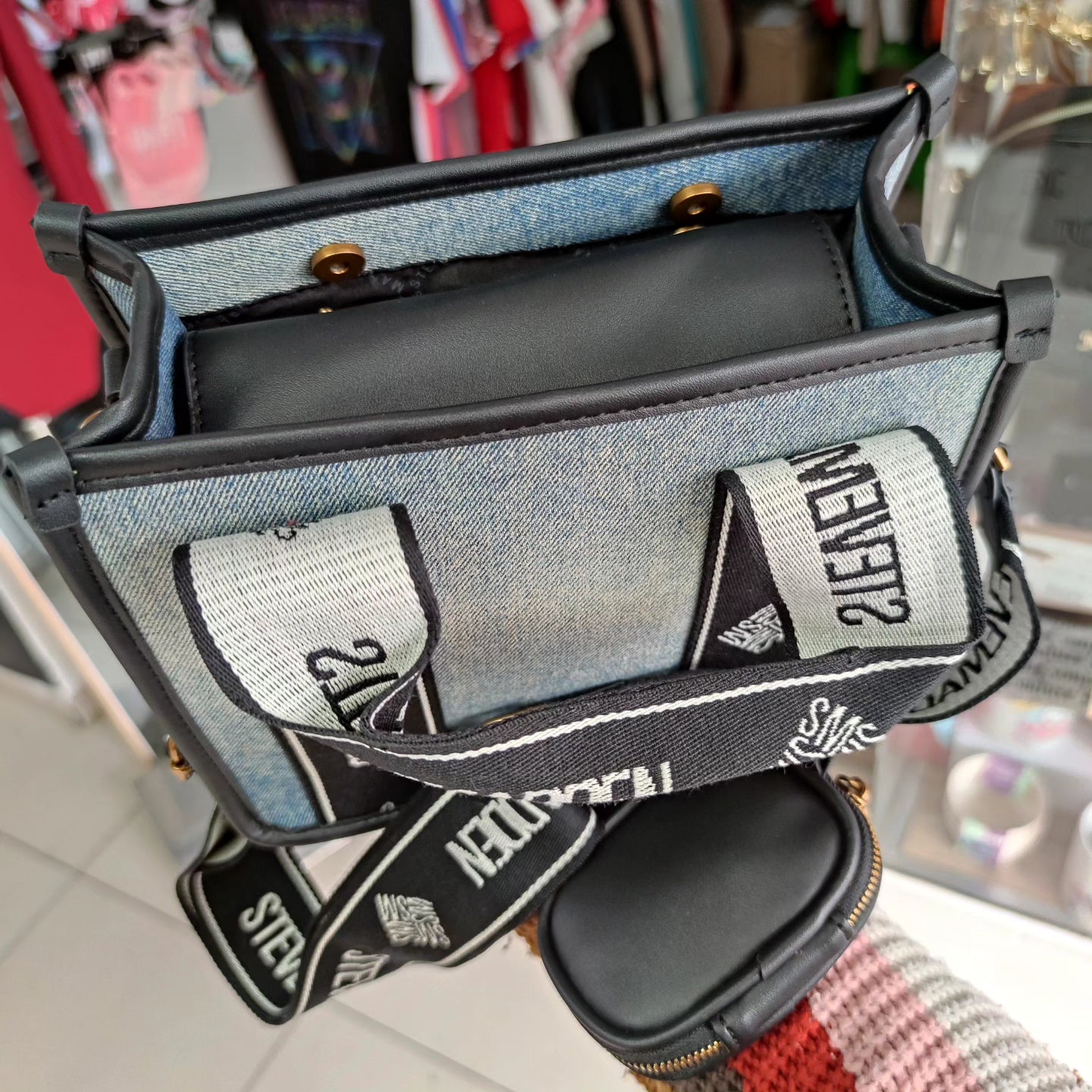 Crossbody Bag+monedero Steve madden