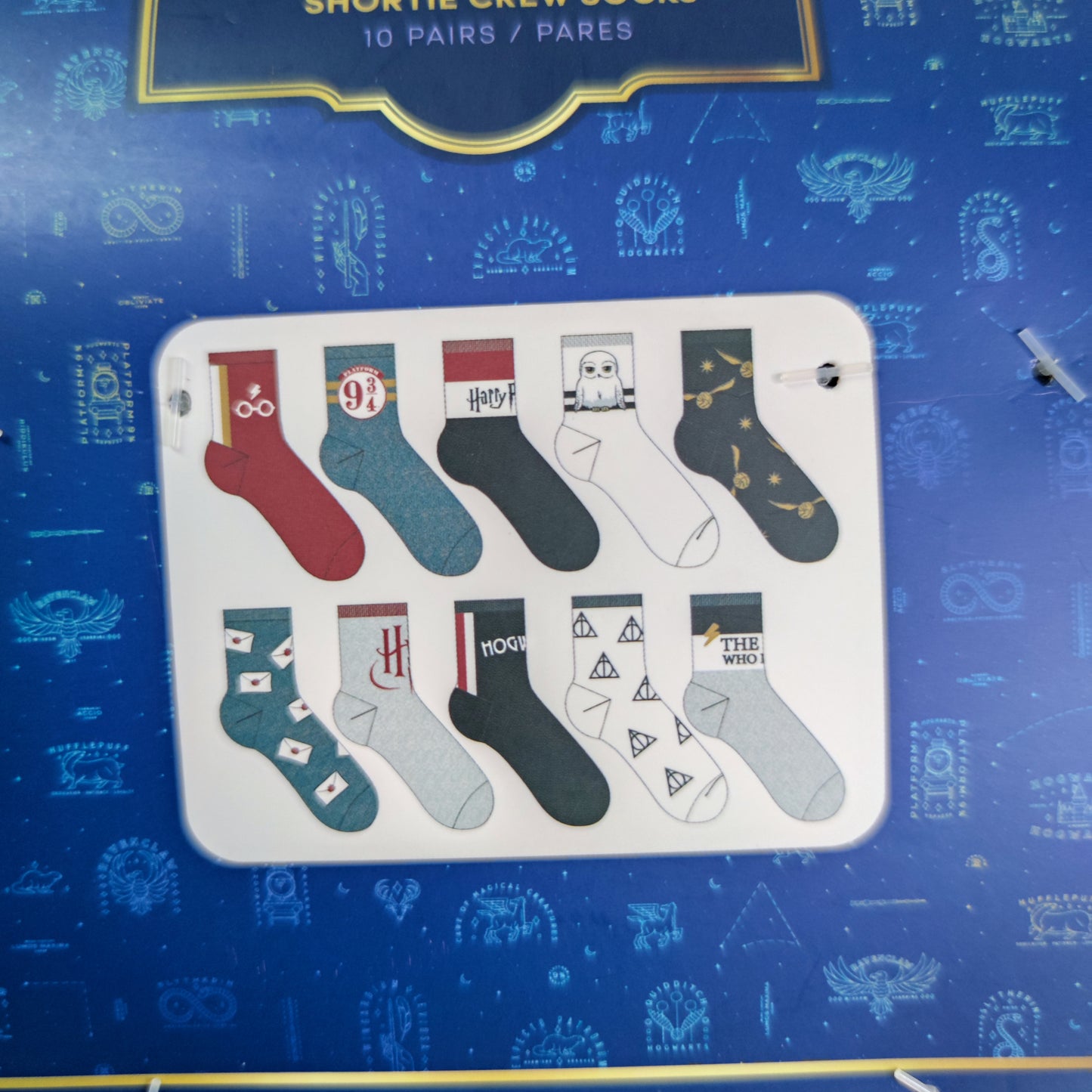 10 pares calcetas Harry Potter  36-41 eur