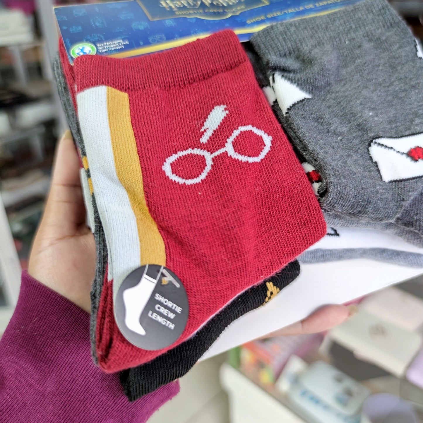 10 pares calcetas Harry Potter  36-41 eur
