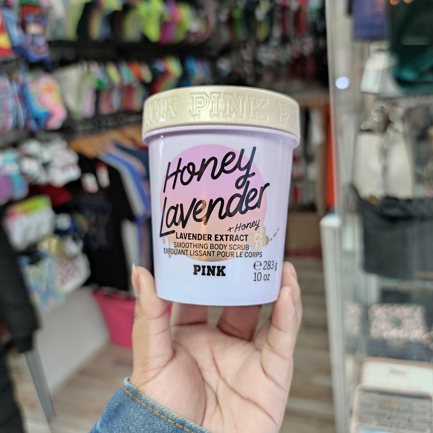 Exfoliante Honey lavender PINK 283g