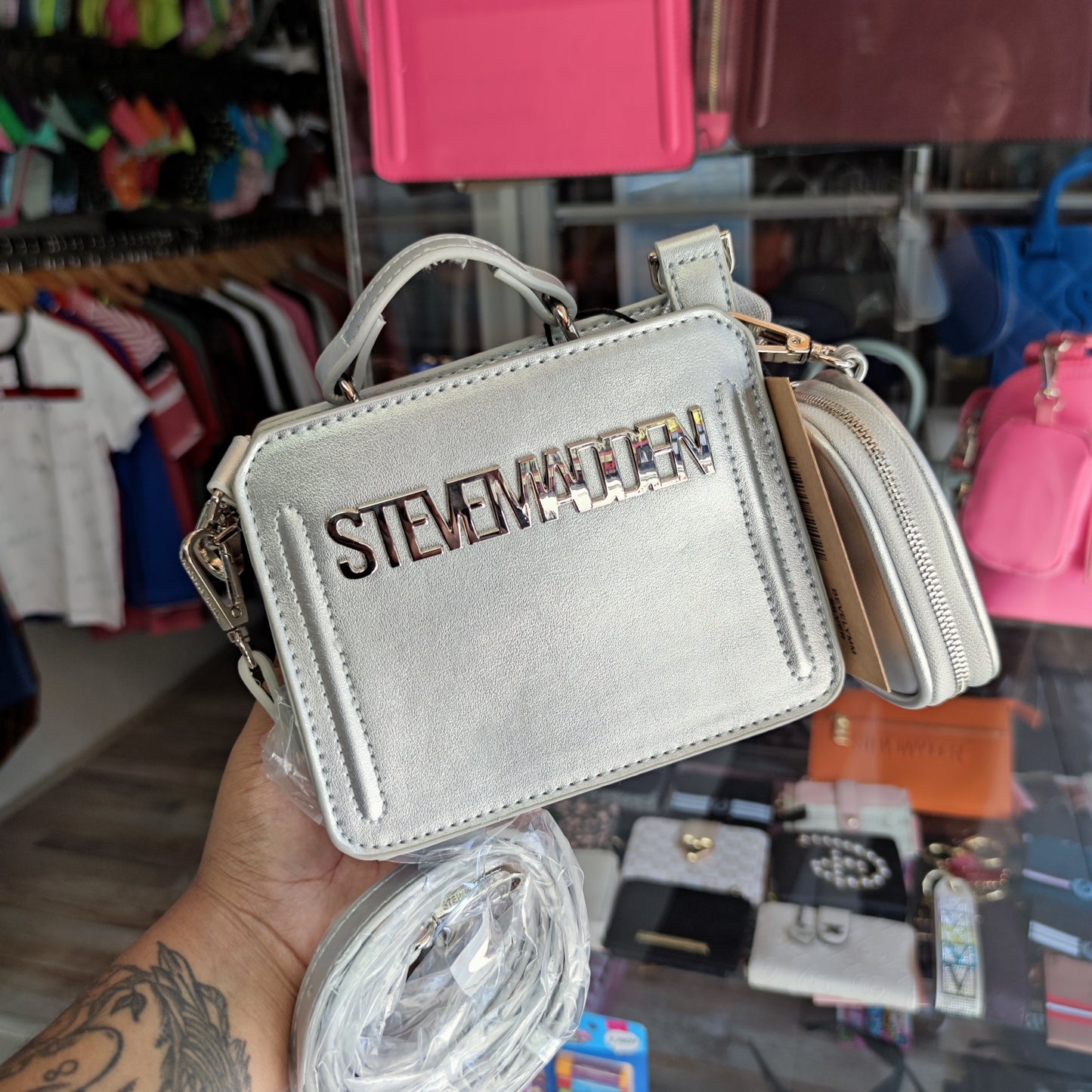 Mini crossbody+monedero Steve madden