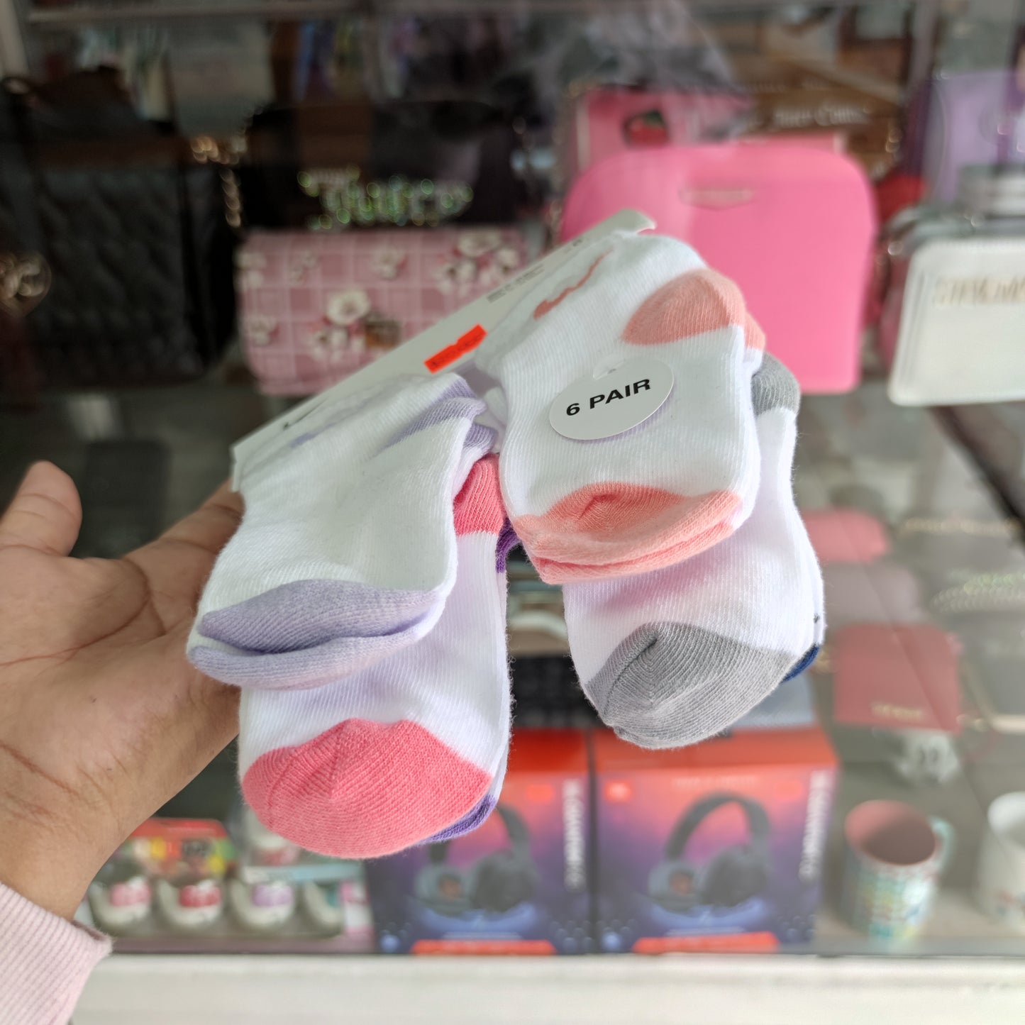 6 pares calcetas Nike talla 12/24 meses