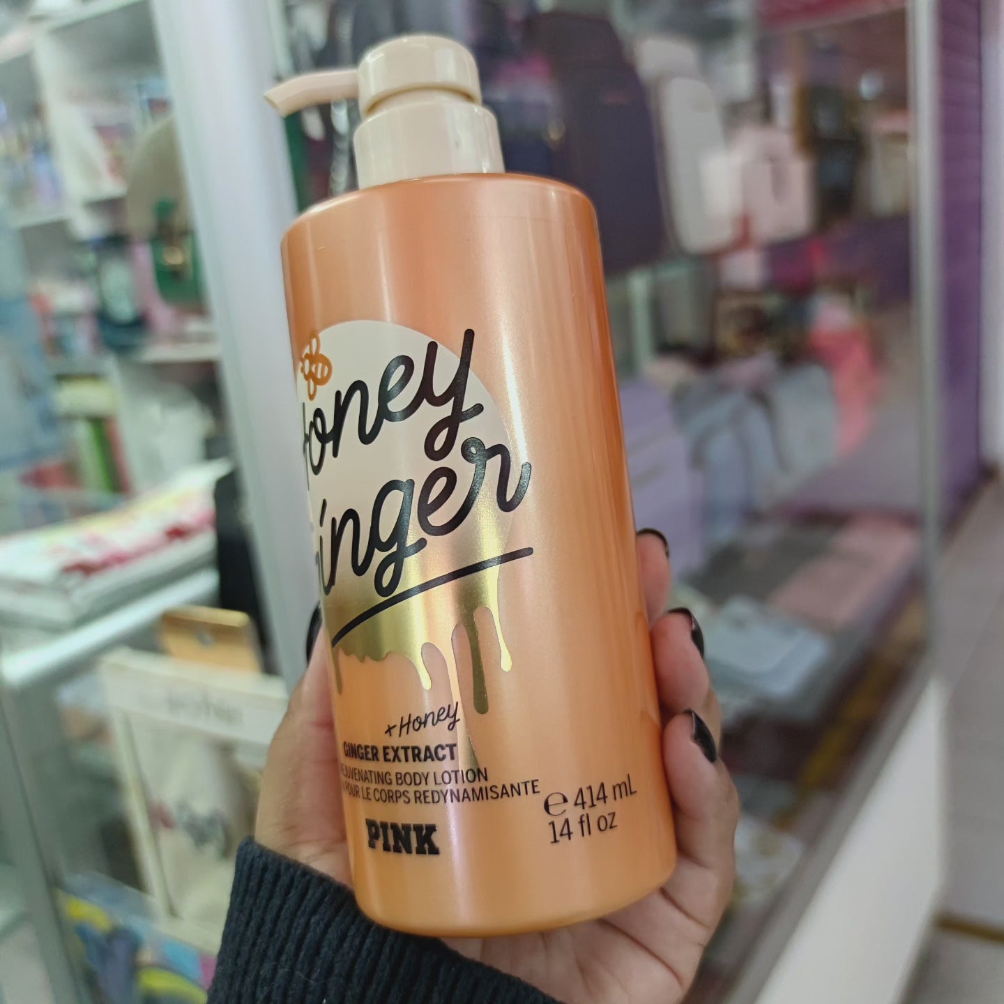 Locion Honey ginger PINK 414 ml
