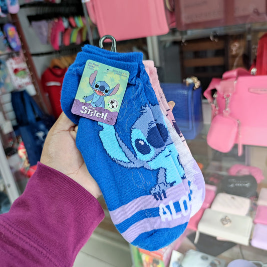 3 pares calcetas Stitch Disney 36-41 eur