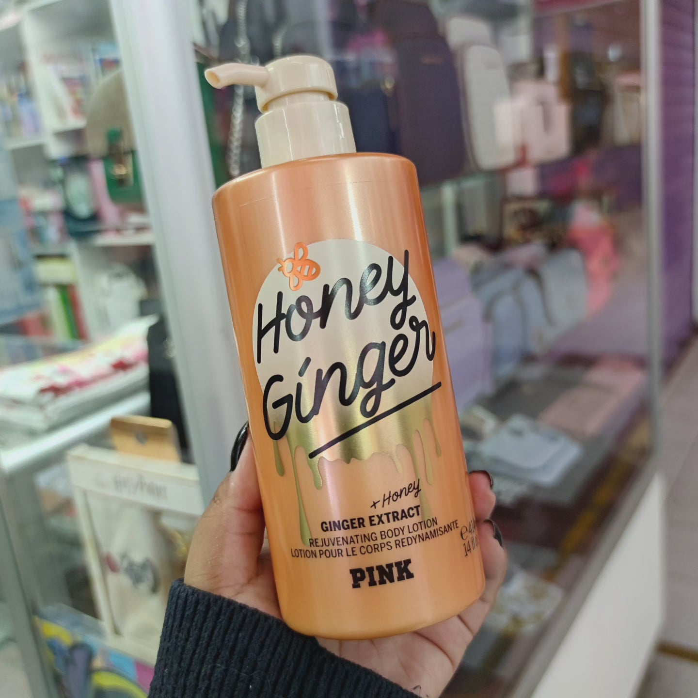 Locion Honey ginger PINK 414 ml