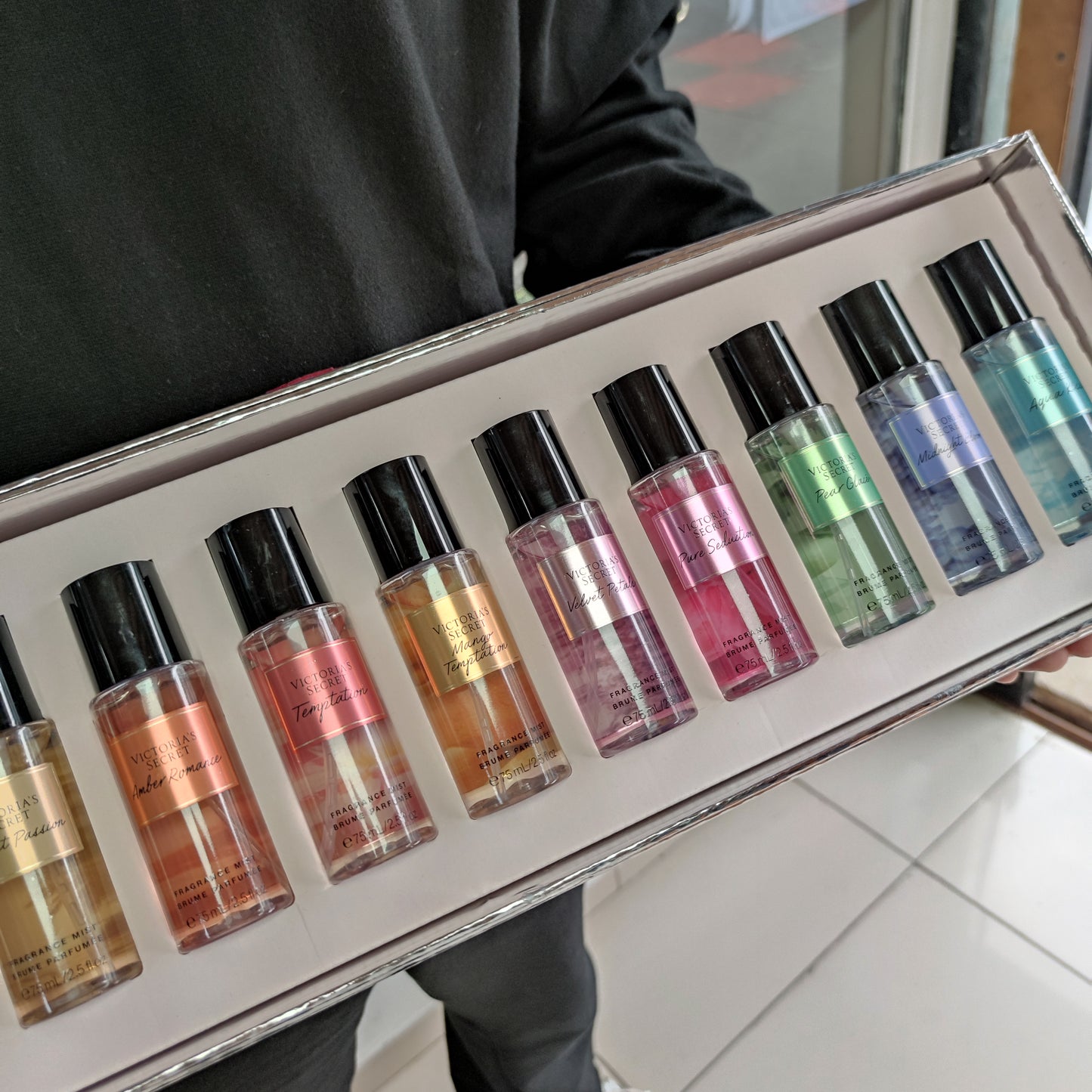 Set 12 mists Victorias secret 75ml