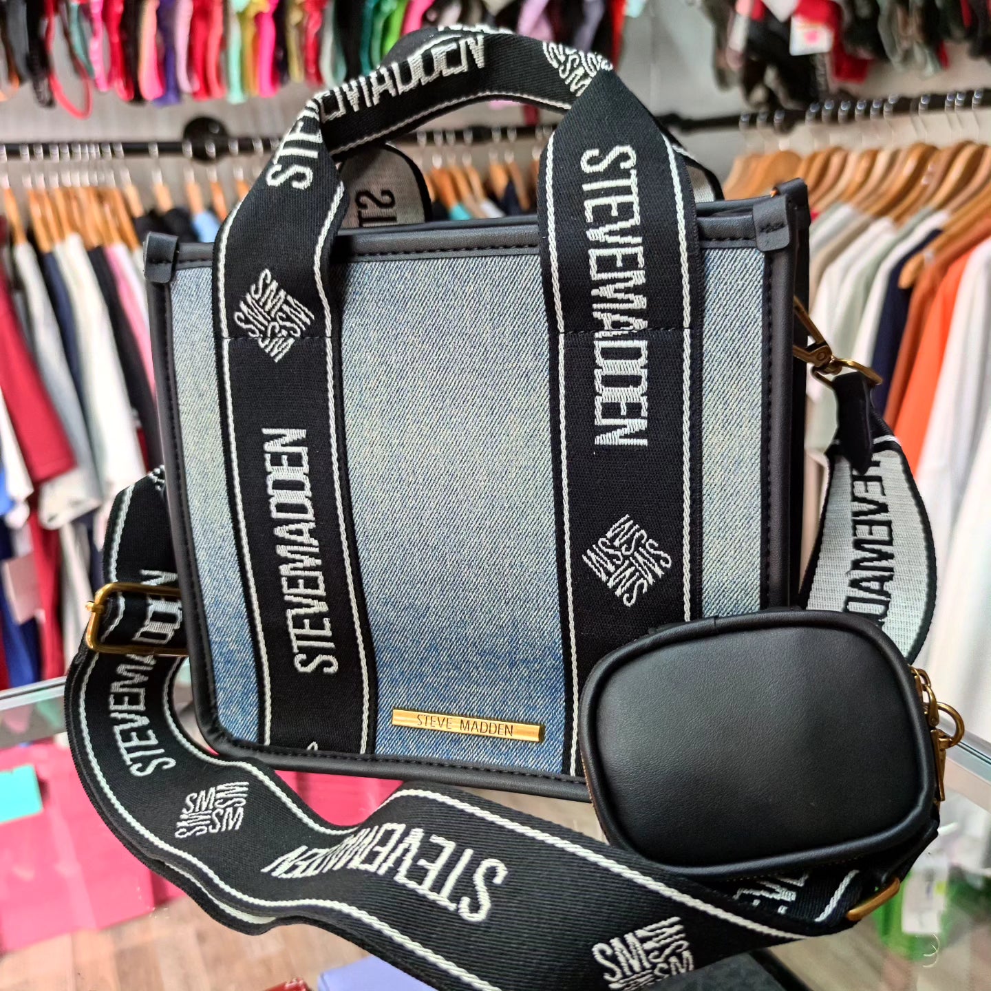 Crossbody Bag+monedero Steve madden