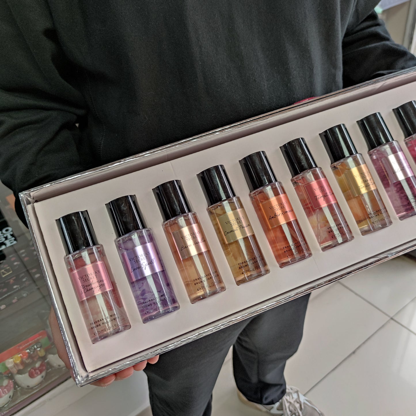 Set 12 mists Victorias secret 75ml