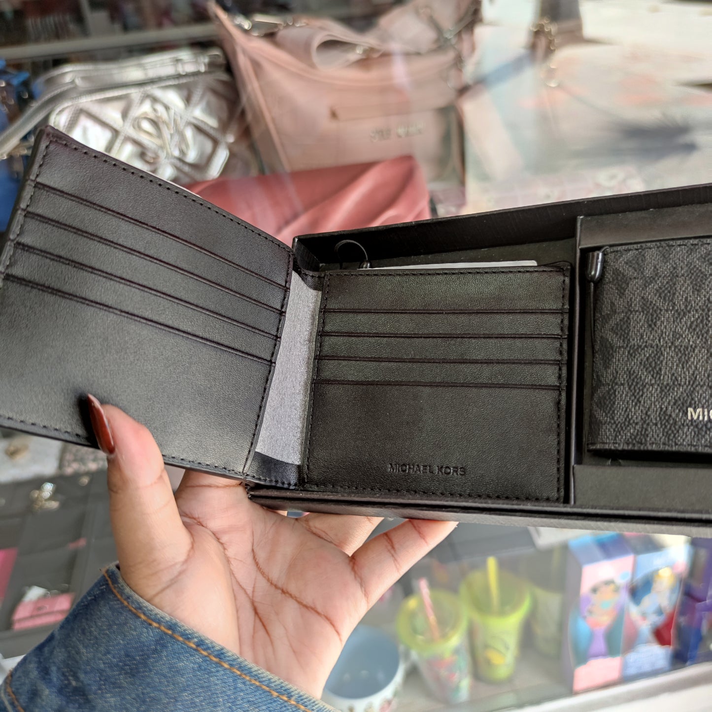Set billetera hombre Michael kors