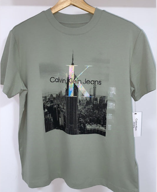 Polera crop mujer Calvin Klein talla XS-S-L