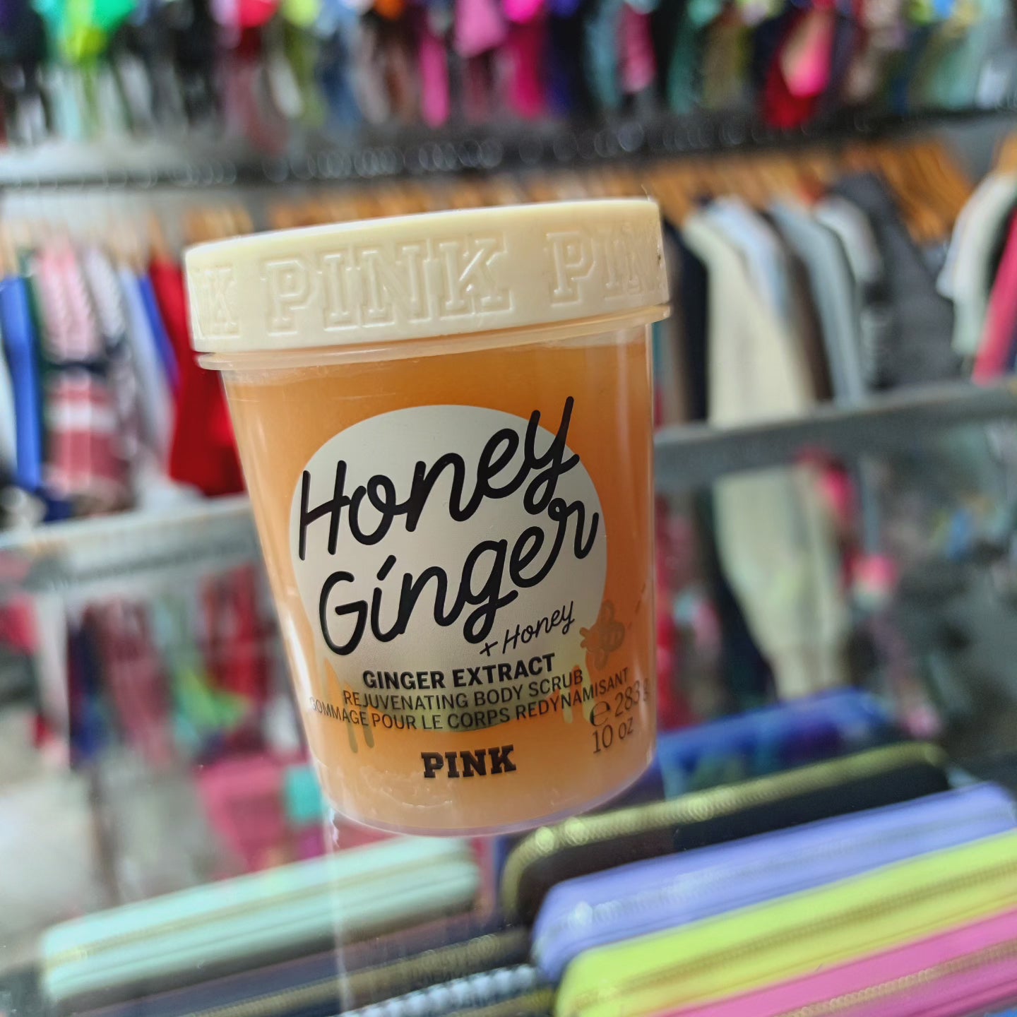 Exfoliante honey ginger PINK 283g