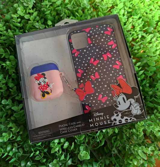 Carcasa+porta airpod Minnie mouse Disney iphone11