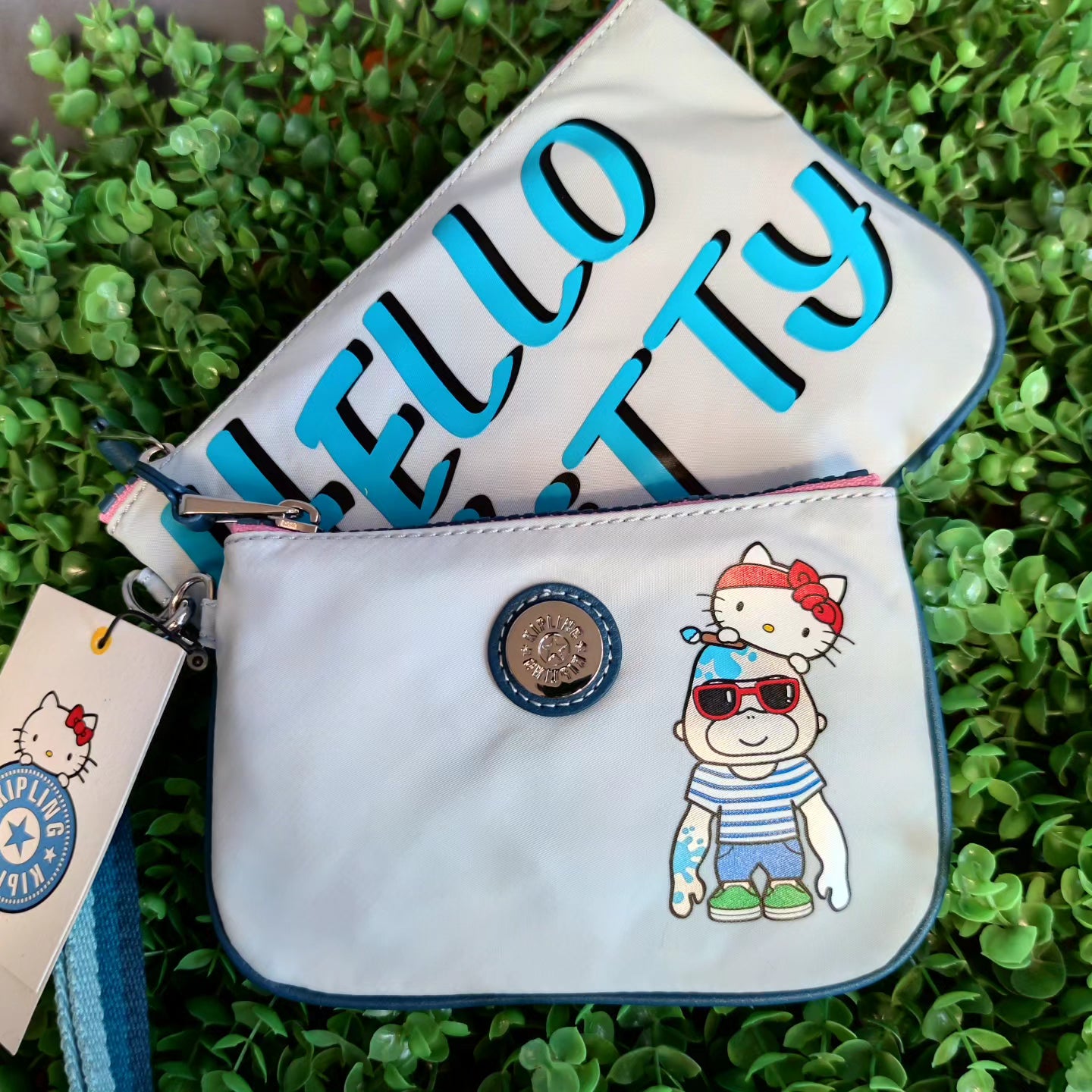 Set estuches Kipling x hello kitty