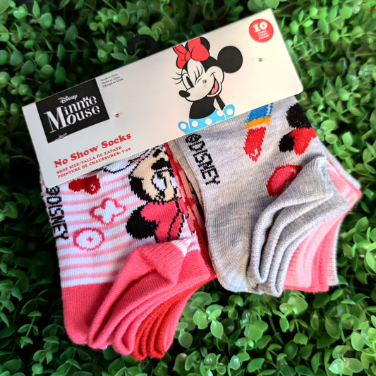 10-pack calcetas niña Minnie mouse