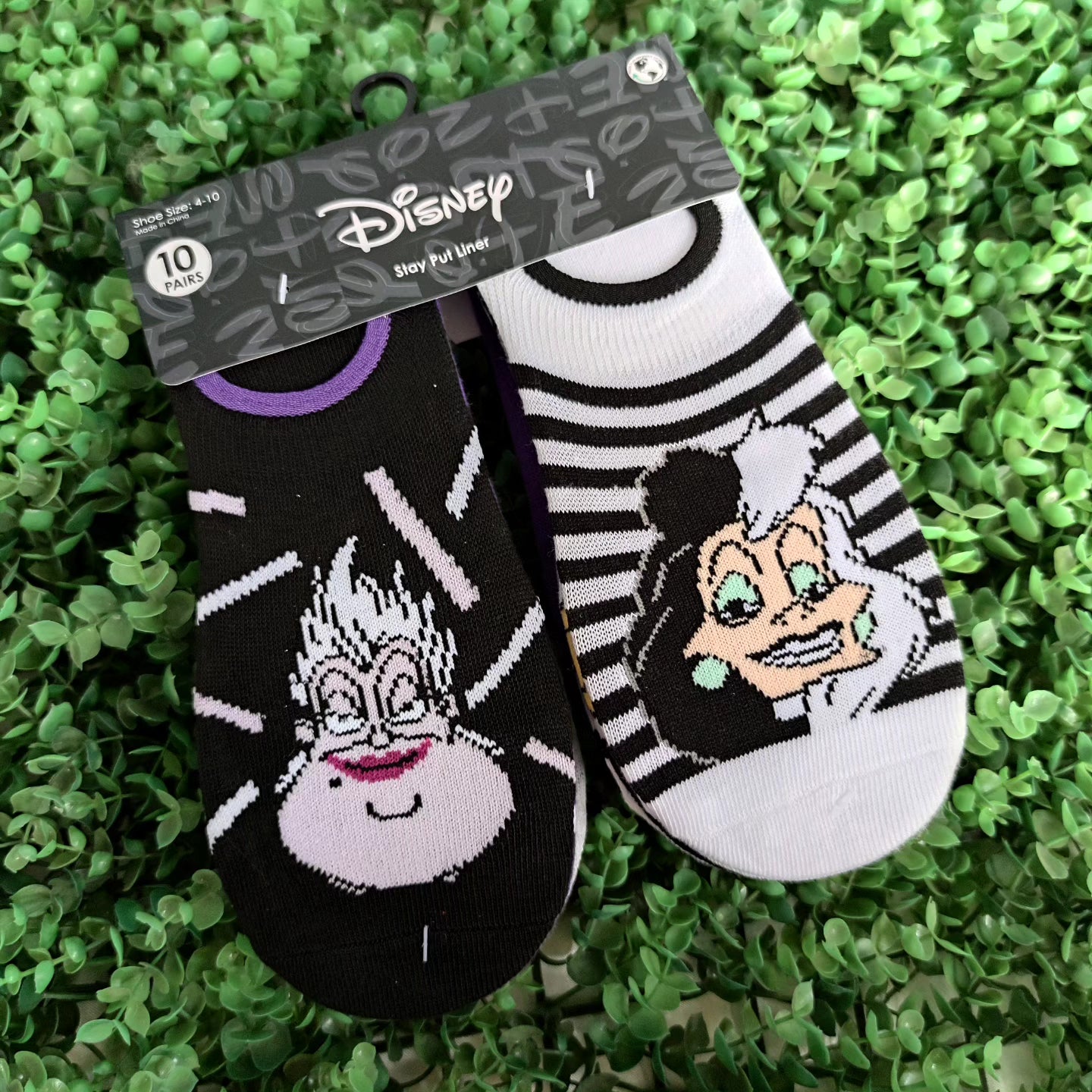 10 pares calcetas Villanas Disney 36-41 eur