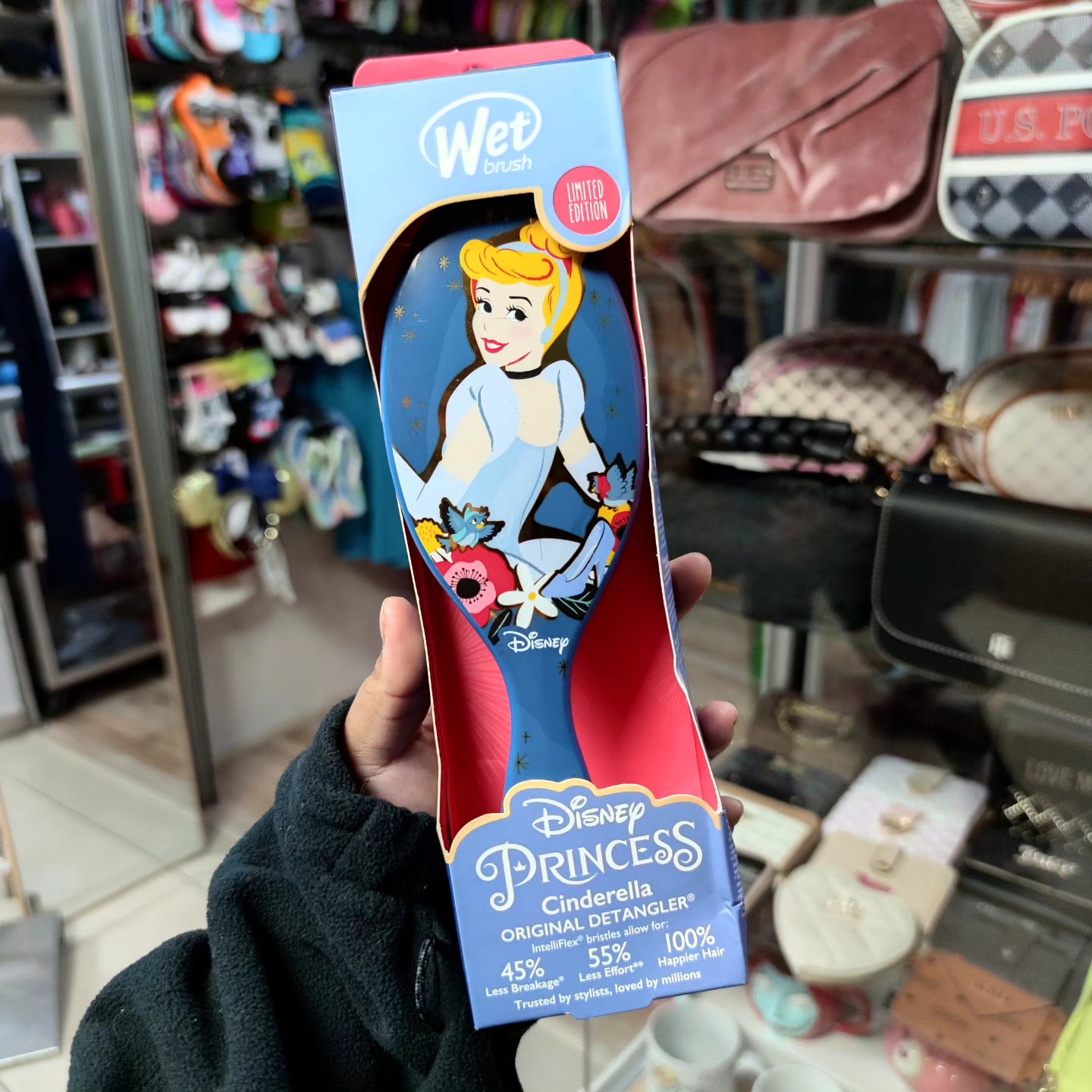 Wetbrush cepillo Cenicienta Disney (detalle)