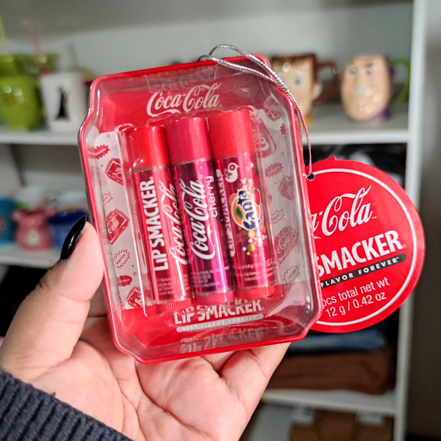 Set 3 bálsamo labial Coca-Cola