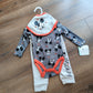 Set 3 piezas Mickey mouse Disney 6/9 meses
