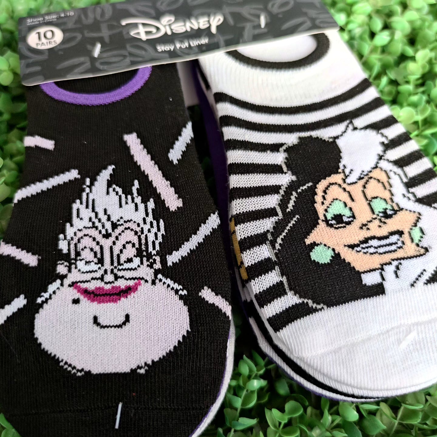 10 pares calcetas Villanas Disney 36-41 eur