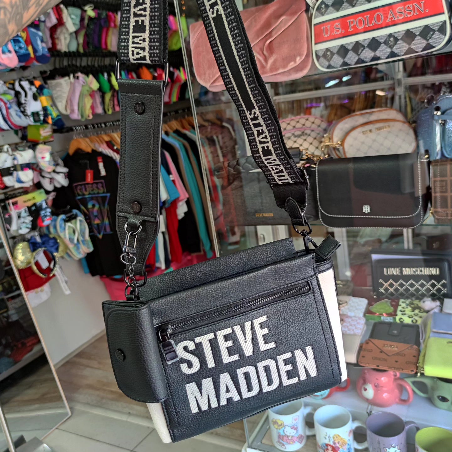 Crossbody+ tarjetero Steve madden