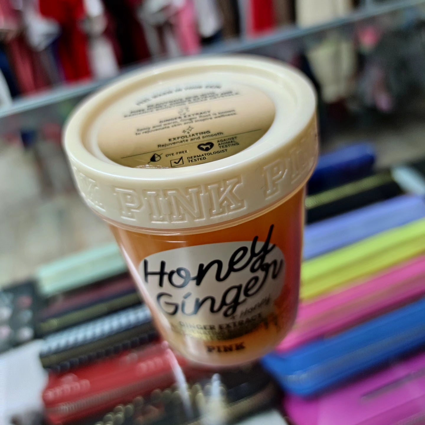 Exfoliante honey ginger PINK 283g