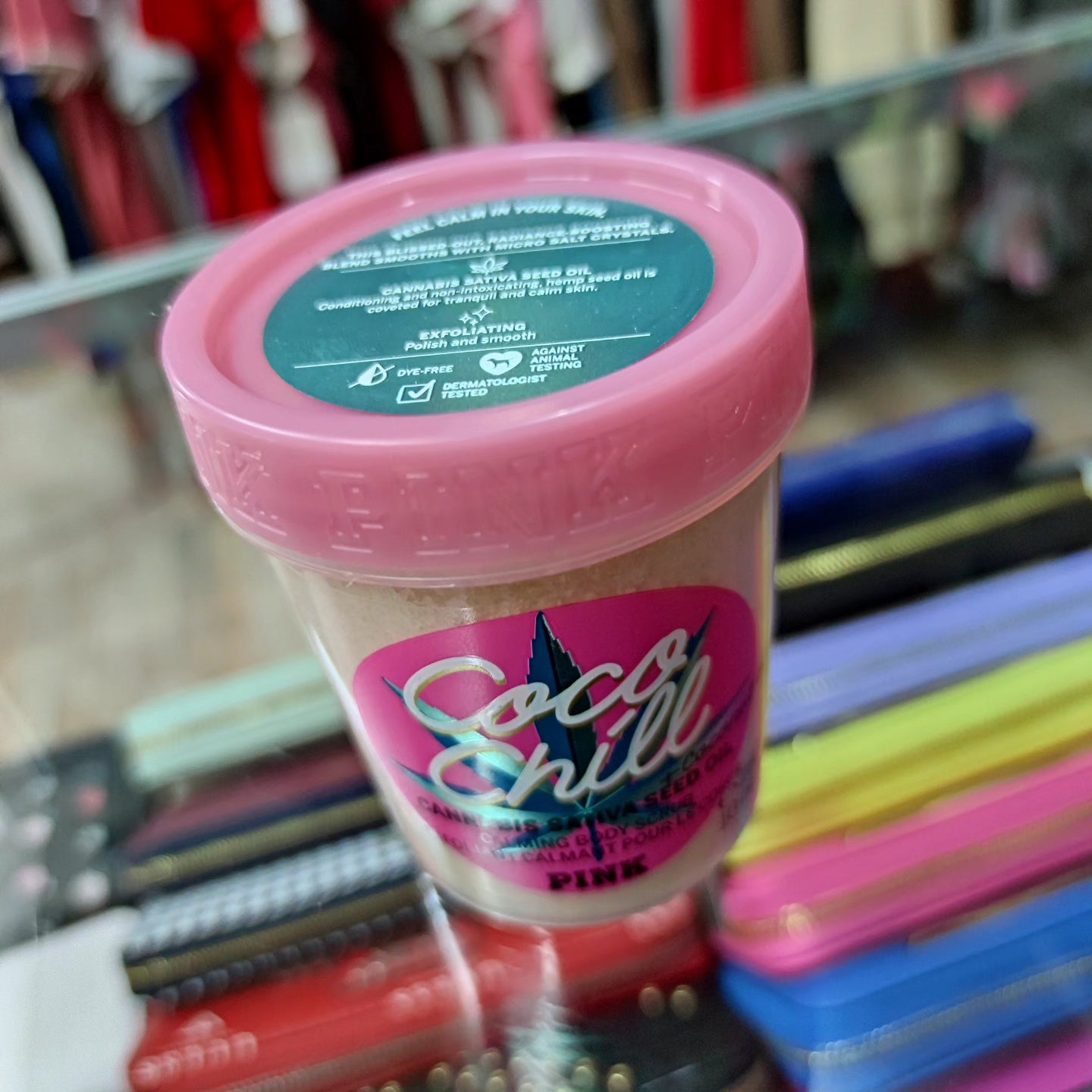 Exfoliante coco chill PINK 283g