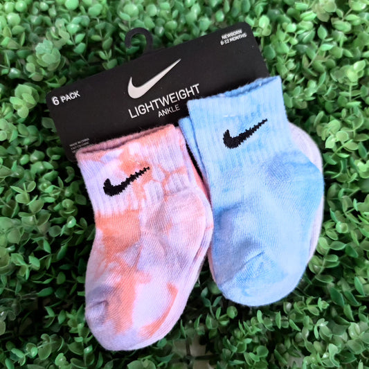 6 pares calcetas Nike 6-12 meses