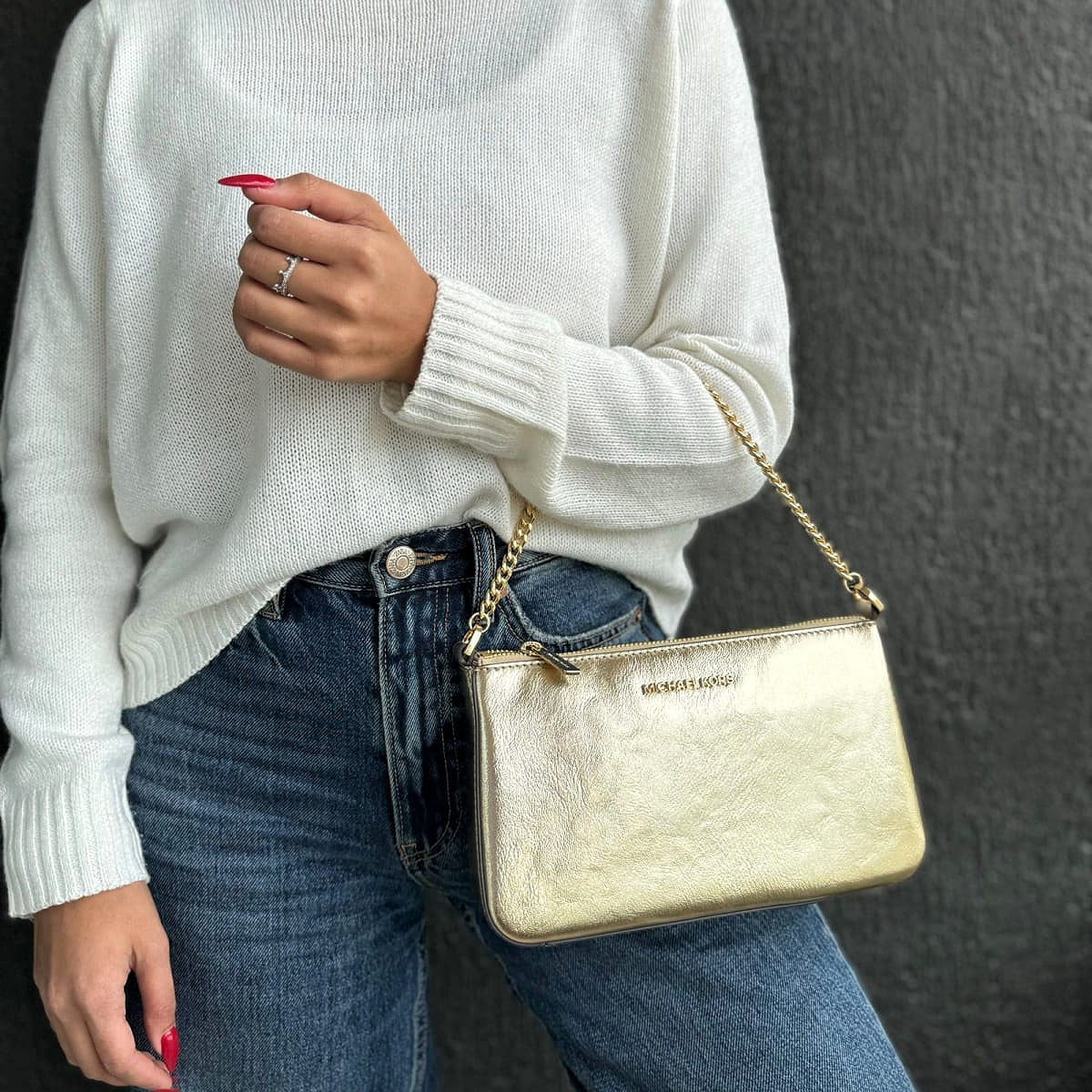 Crossbody+tarjetero Michael Kors