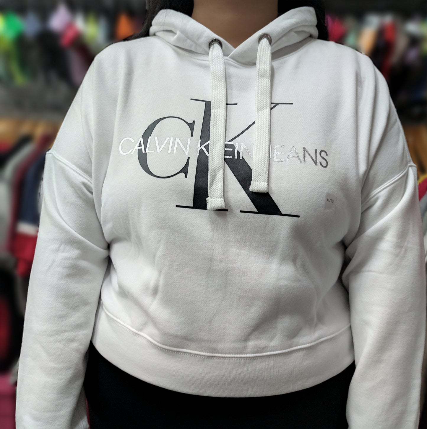 Poleron mujer Calvin Klein talla XL