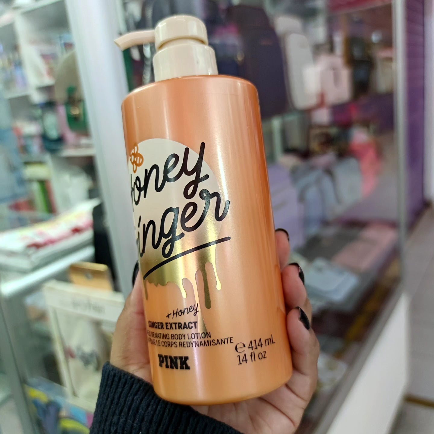 Loción Honey ginger PINK 414 ml