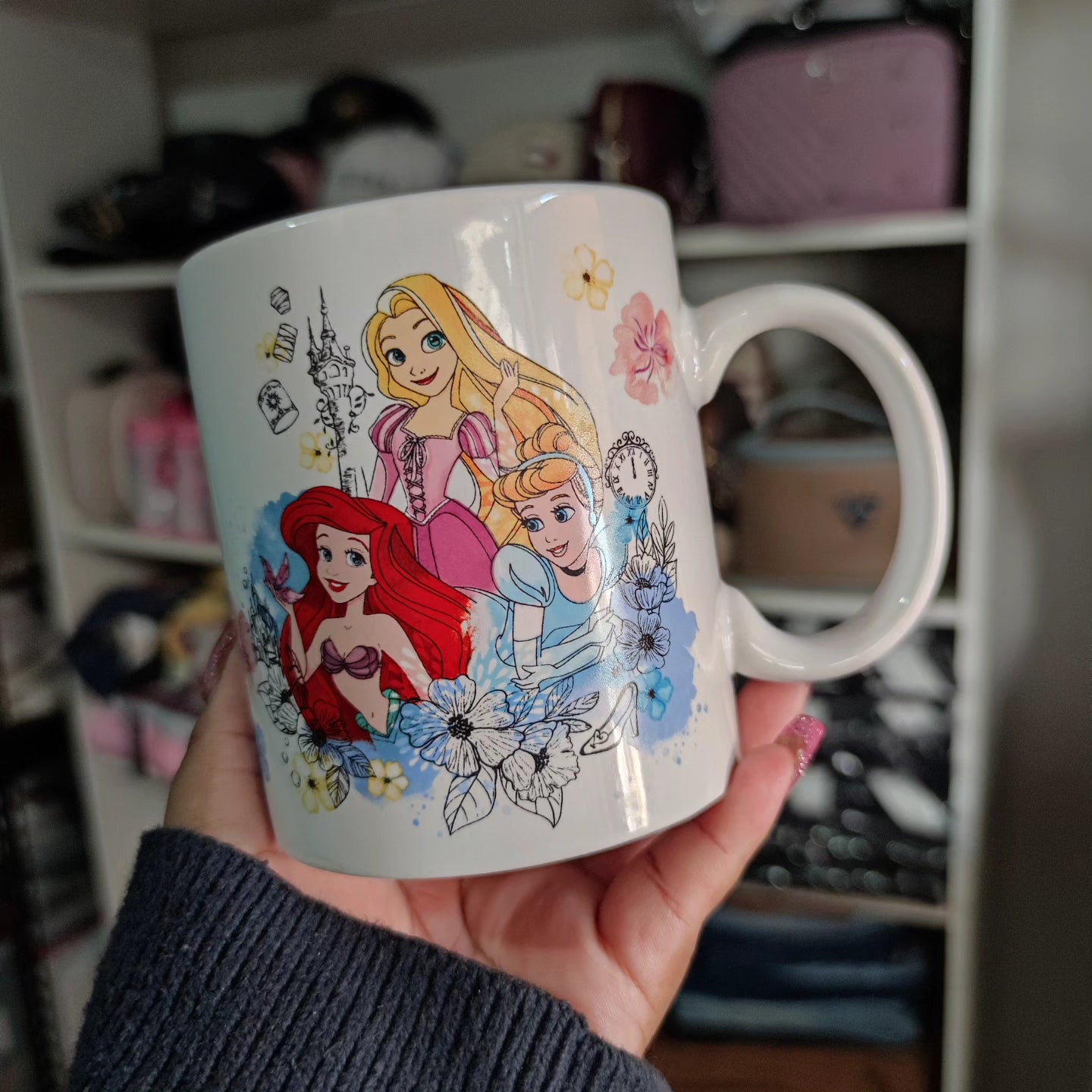 Taza princesas Disney