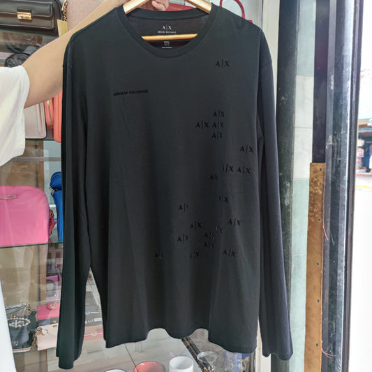 Polera manga larga Armani Exchange talla XXL