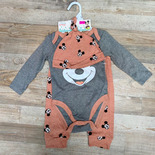 Set 3 piezas conjunto Disney talla 6/9 meses