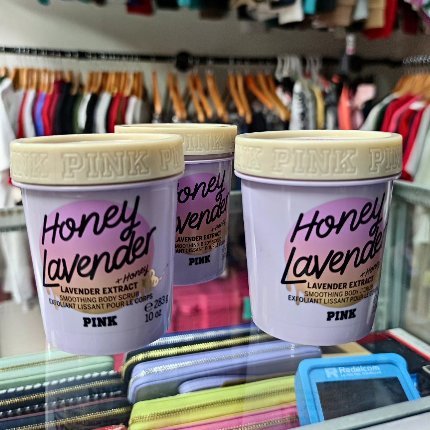 Exfoliante honey lavender PINK 283g