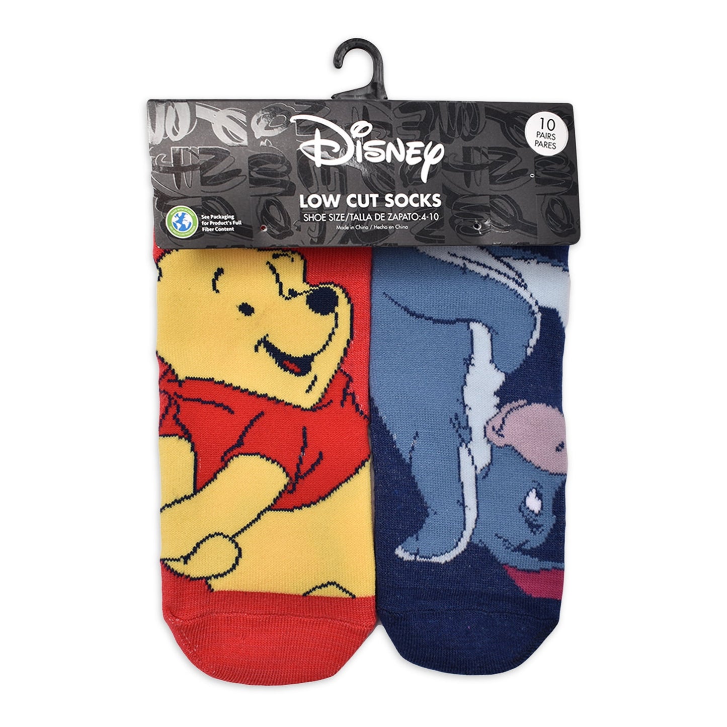 10 pares calcetas Winnie the Pooh Disney 36-41 eur