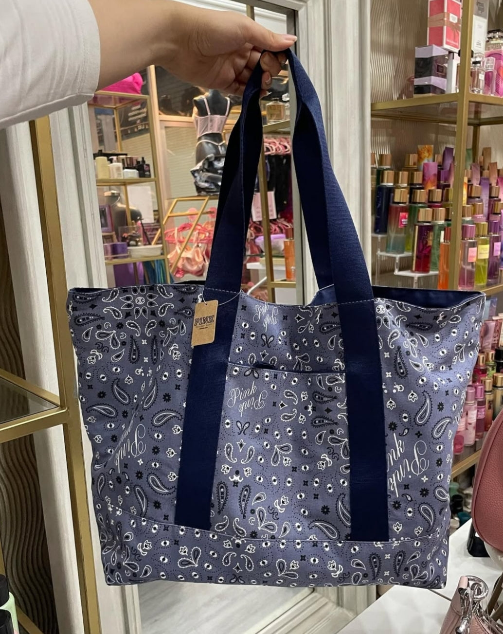 Tote PINK reversible